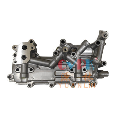 ME201346 Engine Mining Excavator ฝาครอบเครื่องทำความเย็นน้ำมันเครื่องดีเซล ME201346 ของ Mitsubishi สำหรับ 4M40